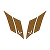 79577 G.S. Hash Marks W/ Cutout Both Gloss Metallic Gold C7, 2014-2019 Chevy Corvette, Crossed Flags - image 1