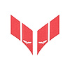 79636 G.S. Hash Marks W/ Cutout Both Anodized Matte Red C6, 2005-2013 Chevy Corvette, Crossed Flags - image 1