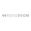 79684 MOVE OVER Script Windshield Banner Decal, 1953-2023 Chevy Corvette, 35 Inch Gloss Gray - image 1
