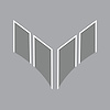 79745 2-Tone G.S. Styled Fender Stripes, 2005-2013 Chevy Corvette, Gloss White/Matte Gray, No Logo Cutout - image 1
