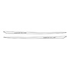 79837 2-Tone Hood Stripe Decal LS3 Top, 2005-2013 Chevy Corvette, Gloss White Bottom Gloss Black - image 1