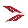 79875 Fender Hash Marks -2017 GS Style, 2015-2019 Chevy Corvette, Gloss Carbon Flash/Gloss Red, Left/Driver & Right/Passenger - image 1
