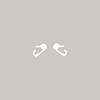 79925 Vinyl Door Button Decal Set, 2014-2019 Chevy Corvette, Pair, Gloss White - image 1