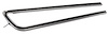 8988 Door Panel Armrest U-Trim, 1968-1977 Chevy Corvette, LH - image 1