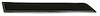 8992 Door Panel Insert Plate W/Black Insert, 1977-1977 Chevy Corvette, LH - image 1