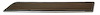 8995 Door Panel Insert Plate W/Walnut Insert, 1970-1976 Chevy Corvette, RH - image 1