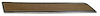 9000 Door Panel Insert Plate W/W/Teak Insert, 1976-1976 Chevy Corvette, LH - image 1