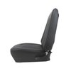 C400120 Leather Seat Covers, 1967-1968 Chevy Camaro, Standard Interior Front Buckets, Black - image 3