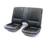 C420120 Premium Stitched Vinyl Seat Cover Set, 1982-1984 Chevy Camaro, Standard Interior W/Solid Rear, Black - image 3