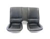C420620 Leather Seat Cover Set, 1982-1984 Chevy Camaro, Standard Interior W/Solid Rear, Black - image 4