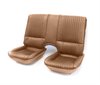 C420678 Leather Seat Cover Set, 1982-1984 Chevy Camaro, Standard Interior W/Solid Rear, Camel - image 3