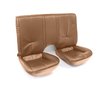 C420778 Leather Seat Cover Set, 1985-1985 Chevy Camaro, Standard Interior W/Solid Rear, Camel - image 3
