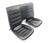 C420920 Leather Seat Cover Set, 1986-1992 Chevy Camaro, Standard Interior W/Solid Rear, Black - image 3