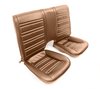 C420978 Leather Seat Cover Set, 1986-1992 Chevy Camaro, Standard Interior W/Solid Rear, Camel - image 3