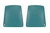 C9051 Seat Back Panels, 1967-1968 Chevy Camaro, Aqua/Turquoise - image 1
