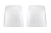C9058 Seat Back Panels, 1969 Chevy Camaro, White - image 1
