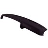 CH814701 Dash Pad W/Stereo Speaker Cutouts, 1970-1972 Chevy Chevelle, Black - image 2