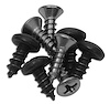 K1004 Weatherstrip Screw Set, 1973-1982 Chevy Corvette, Windshield Pillar Post, 8 Piece - image 1
