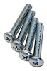 K1010 Inside Door Handle Screw Set, 1969-1977 Chevy Corvette, 4 Piece - image 1