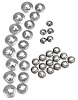K1012 Emblem Speednut Kit, 1964-1964 Chevy Corvette, 36 Piece - image 1