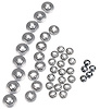 K1013 Emblem Speednut Kit, 1965-1965 Chevy Corvette, 41 Piece - image 1