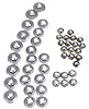 K1015 Emblem Speednut Kit, 1967-1967 Chevy Corvette, 46 Piece - image 1