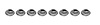 K1021 Tail Light Speednuts, 1961-1967 Chevy Corvette, 8 Piece - image 1