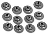 K1029 Hood Number Speednuts, 1967-1972 Chevy Corvette, 12 Piece Set - image 1