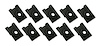 K1041 Grille J-Nuts, 1963-1964 Chevy Corvette, 10 Piece Set - image 1