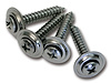 K1044 Door Panel Screw Set, 1968-1977 Chevy Corvette, Upper Corners, 4 Piece Set - image 1