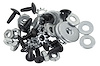 K1051 Weatherstrip Fastener Kit, 1963-1967 Chevy Corvette, Convertible Top, 62 Piece - image 1
