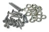 K1063 Kick Panel Screws, 1958-1962 Chevy Corvette, 32 Piece Set - image 2