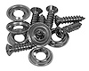 K1065 Package Tray Support Screws, 1959-1962 Chevy Corvette, 12 Piece - image 1