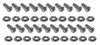 K1074 Door Panel Screw Set, 1963-1964 Chevy Corvette, 40 Piece - image 2
