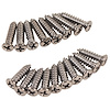 K1075 Shift Console Screws, 1963-1963 Chevy Corvette, 18 Piece Set - image 1