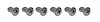 K1078 Dash Insert Screws, 1964-1966 Chevy Corvette, 64-Late, 6 Piece Set - image 1