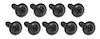K1085 Glove Box Liner Screws, 1963-1967 Chevy Corvette, 9 Piece Set - image 1
