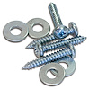 K1107 Dash Pad Door Jamb Screws & /Washers, 1968-1982 Chevy Corvette, 8 Piece - image 1
