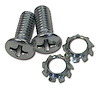 K1115 Door Latch Handle Screws, 1968-1977 Chevy Corvette, 4 Piece Set - image 1