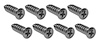 K1122 Astro Vent Deck Grille Screws, 1968-1976 Chevy Corvette, 8 Piece - image 1