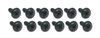 K1123 Grille Mount Screw Set, 1968-1969 Chevy Corvette, 12 Piece - image 2