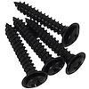 K1131 Small Gauge Bezel Screw Set, 1977-1982 Chevy Corvette, 4 Piece - image 1