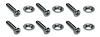 K1140 Console Side Panel Screws, 1977-1982 Chevy Corvette, 12 Piece Set - image 1