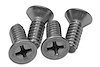 K1141 T-Top Rear Mount Plate Screws, 1968-1979 Chevy Corvette, 4 Piece - image 1
