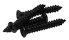 K1178 Coupe Rear Window Side Trim Screws, 1984-1996 Chevy Corvette, 4 Piece - image 1