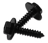 K1181 Rear Compartment Latch Escutcheon Screws, 1984-1996 Chevy Corvette, 2 Piece - image 1
