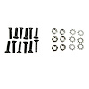 K1209 Rocker Panel Screw Set, 1970-1982 Chevy Corvette, W/Nuts and Washers - image 1