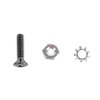 K1209 Rocker Panel Screw Set, 1970-1982 Chevy Corvette, W/Nuts and Washers - image 2