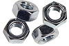 K1216 Seat Pivot Bolt Nuts, 1963-1978 Chevy Corvette, 4 Piece - image 1
