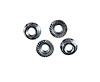 K1231 Grille Bar To Bumper Nuts, 1961-1962 Chevy Corvette, 4 Piece Set - image 1